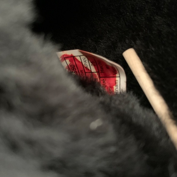 UGG Black Fluffy Slippers - Picture 7 of 12